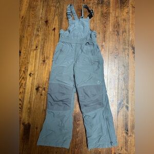 Unisex Lands End snow bibs #snowpants #skipants
